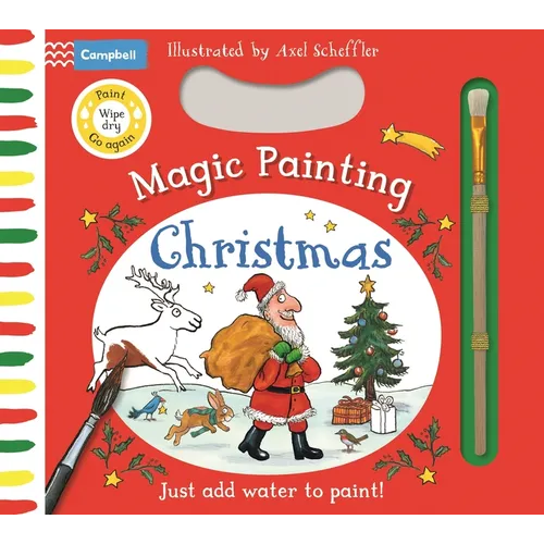 Christmas Magic Painting: Just Add Water to Paint!
