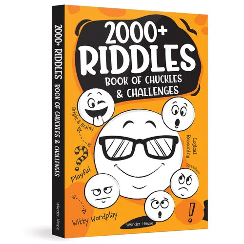 2000+ Riddles Book of Chuckles & Challenges