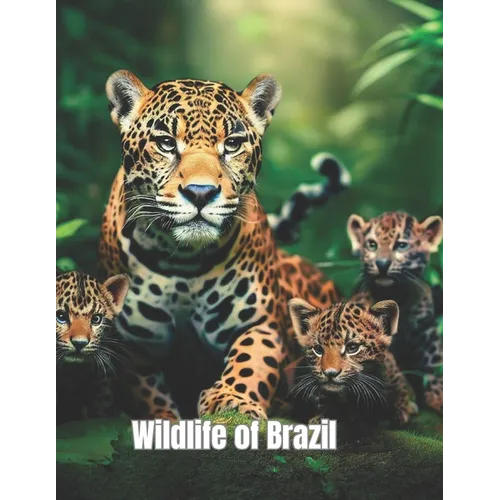 Wildlife of Brazil: coloring book