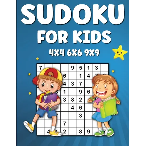 Sudoku for Kids: Sudoku Book for Children, Fun Activity Book
