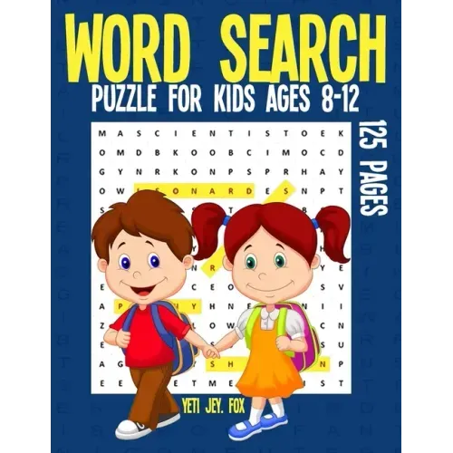 word search puzzle for kids ages 8-12: Word search puzzle activity book for kids fun kill time
