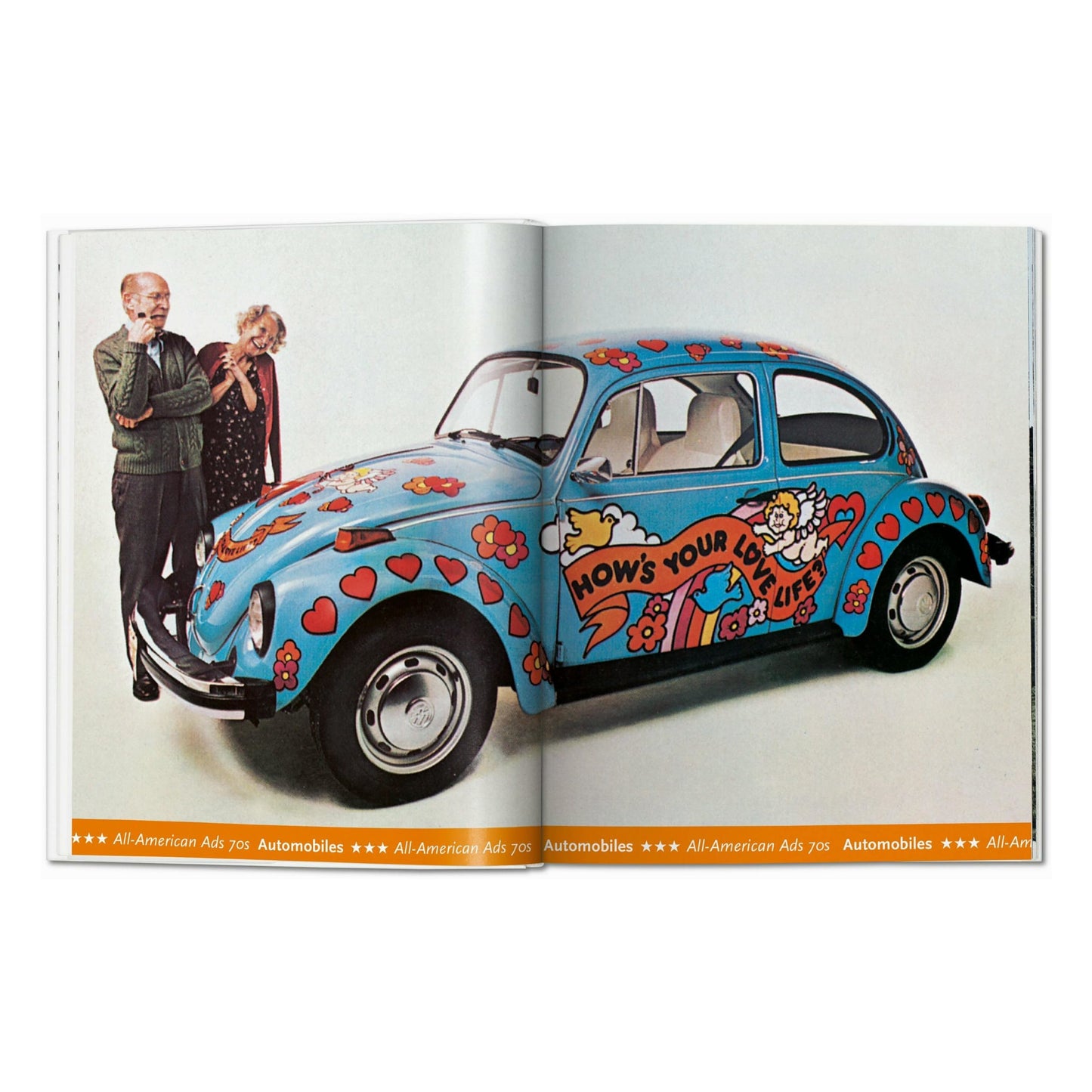 All-American Ads of the 70s (German, French, English) Book