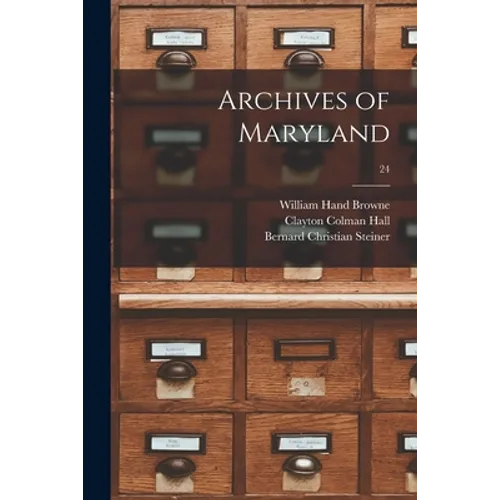 Archives of Maryland; 24