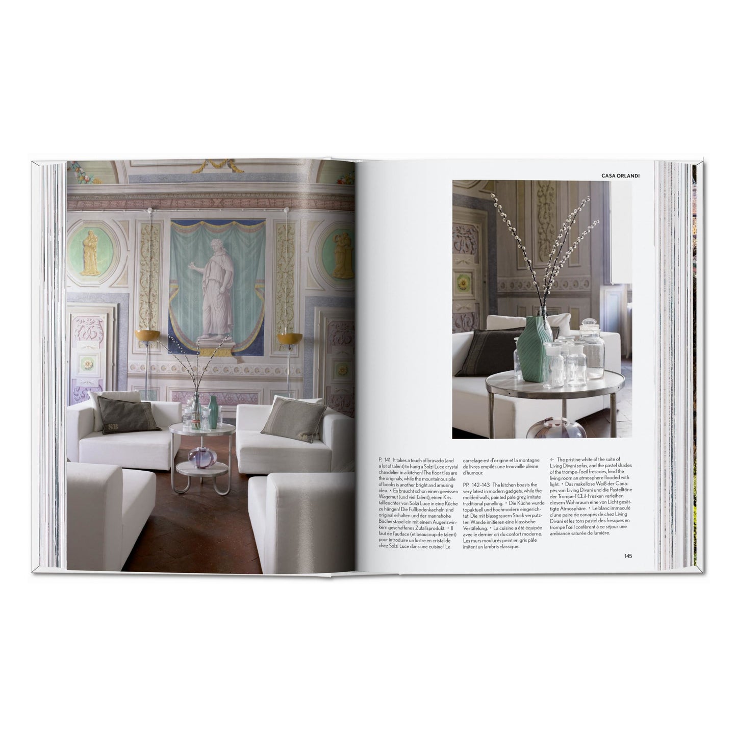 Living in Tuscany. 45th Ed. (German, French, English) Book