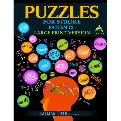 Puzzles for Stroke Patients: Large Print Version