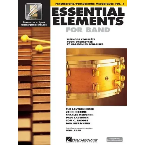 Essential Elements for Band Avec Eei - French Edition Book/Online Audio