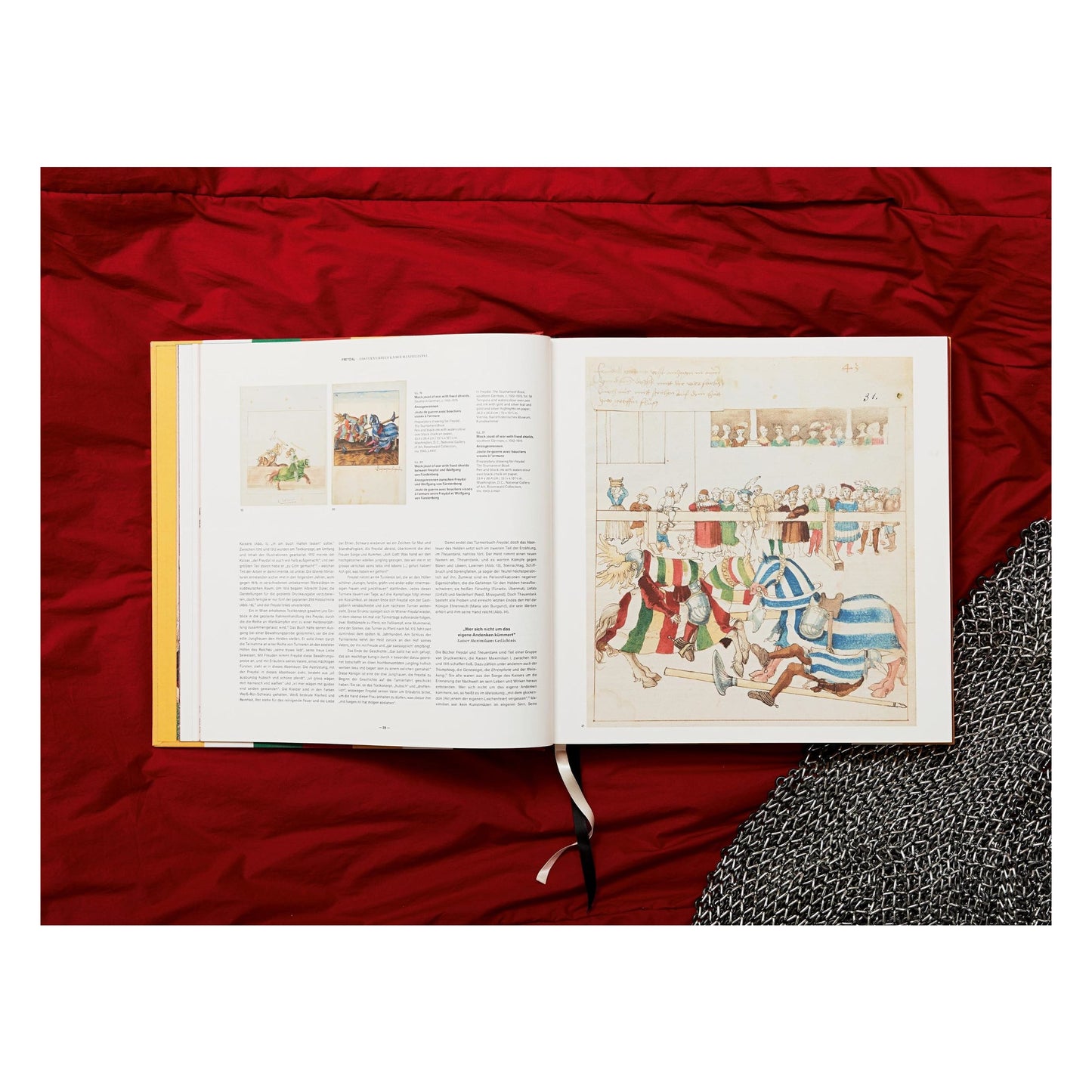 Freydal. Medieval Games. The Book of Tournaments of Emperor Maximilian I (German, French, English) Book