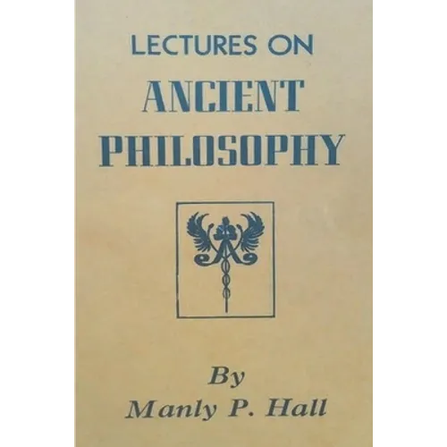 Lectures on Ancient Philosophy