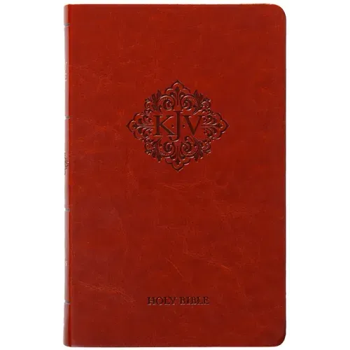 KJV Holy Bible Personal Caramel
