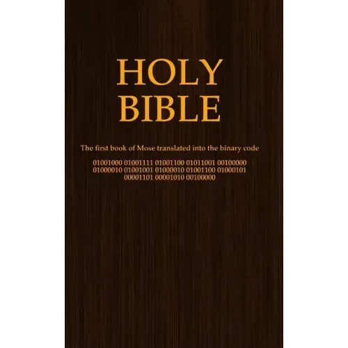 Holy Bible (binary code)