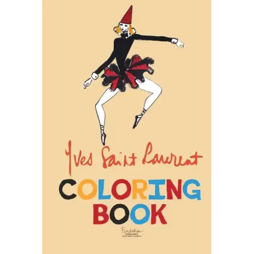 Yves Saint Laurent Coloring Book