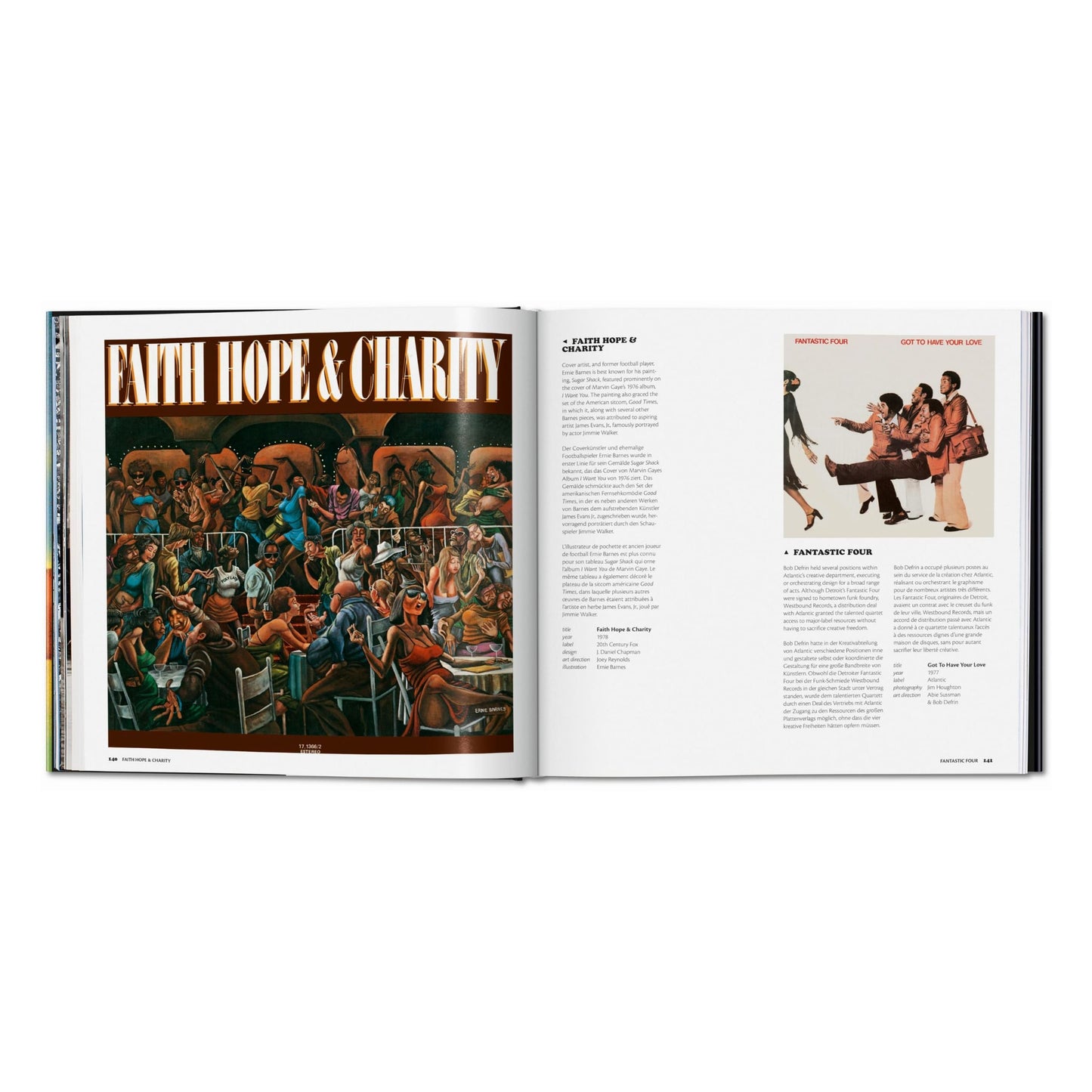 Funk & Soul Covers (German, French, English) Book