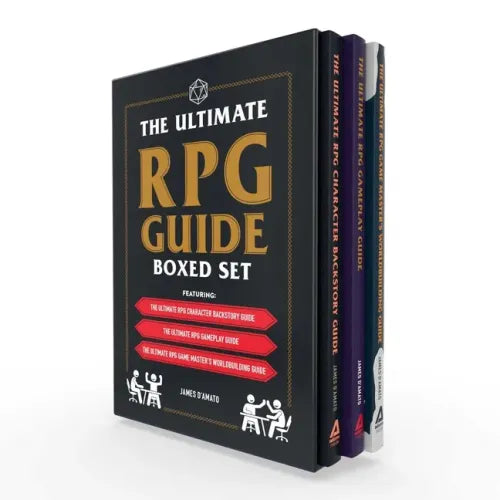 The Ultimate RPG Guide Boxed Set: Featuring the Ultimate RPG Character Backstory Guide, the Ultimate RPG Gameplay Guide, and the Ultimate RPG Game Mas