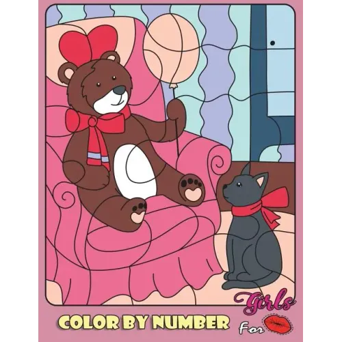 Color by Numbers for Girls