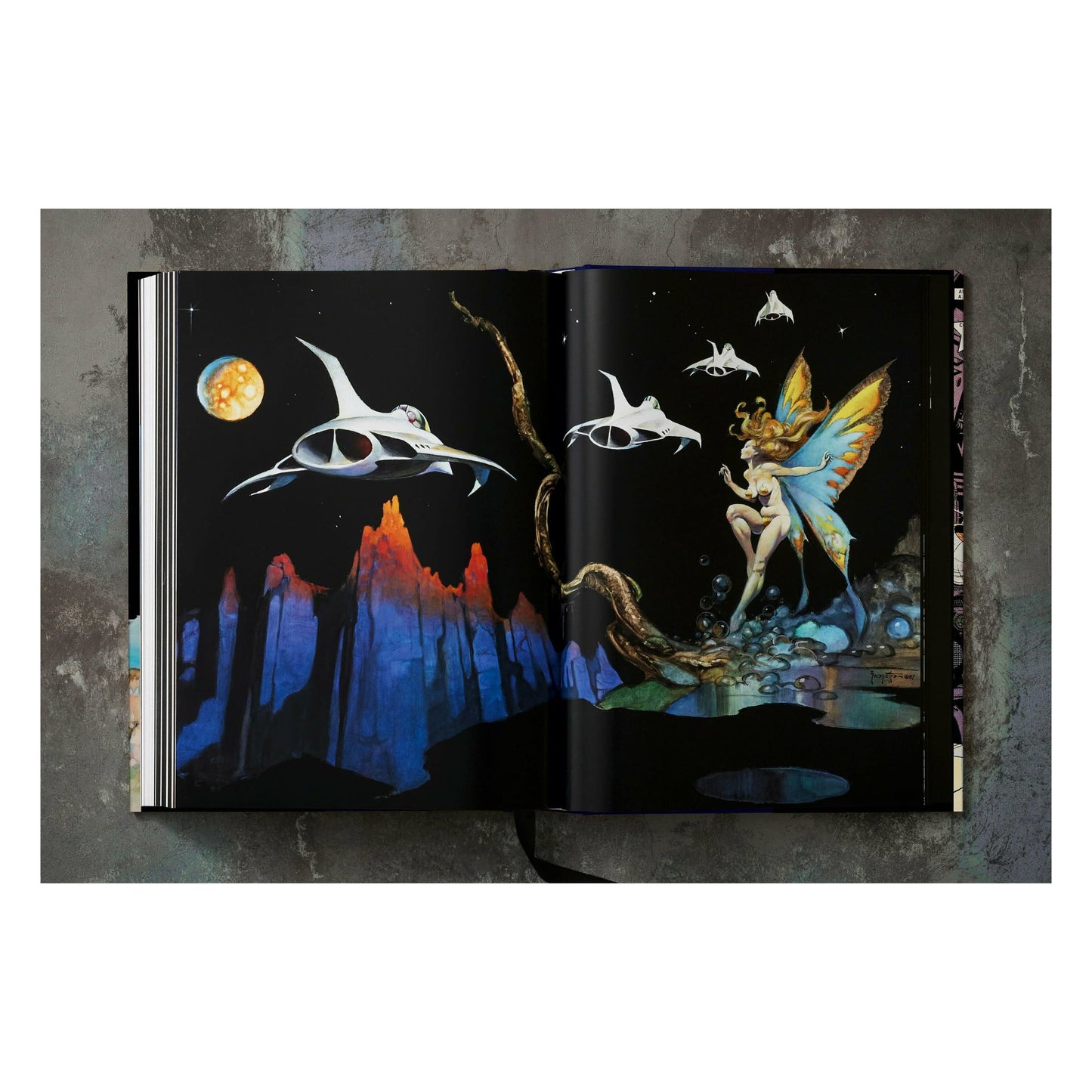 The Fantastic Worlds of Frank Frazetta (German, French, English) Book