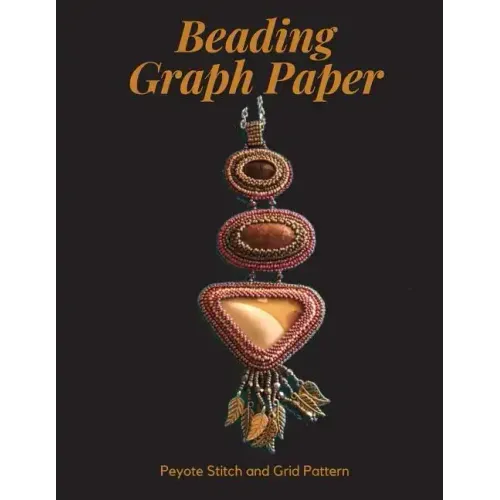 Beading Graph Paper - Peyote Stitch and Grid Pattern: 8.5 x 11" Graph Paper for Beading Patterns / Beading Grid Paper / Seed Beading Graph Paper / Del
