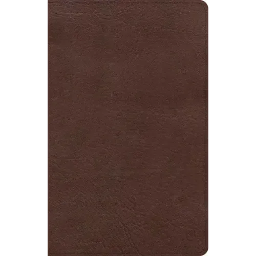 KJV Single-Column Personal Size Bible, Brown Leathertouch