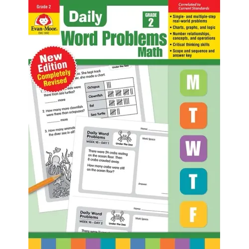 Daily Word Problems Math, Grade 2 Teacher Edition