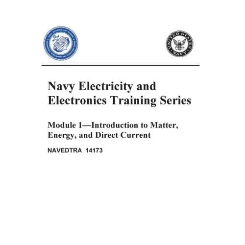 The Navy Electricity and Electronics Training Series: Module 01 Introduction To