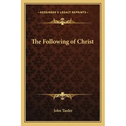 The Following of Christ