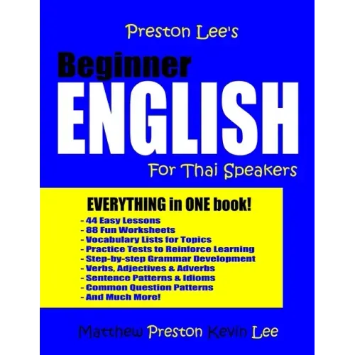 Preston Lee's Beginner English For Thai Speakers