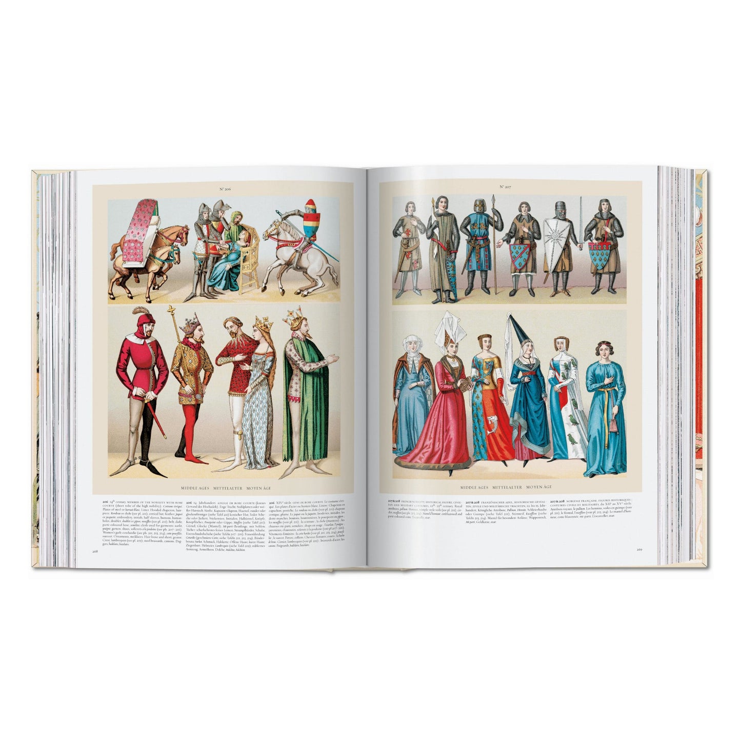 Racinet. The Complete Costume History (German, French, English) Book