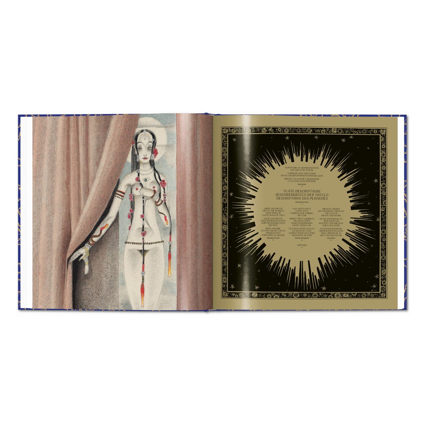 Kay Nielsen. 1001 Nights (German, French, English) Book