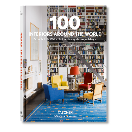 100 Interiors Around the World (German, French, English) Book