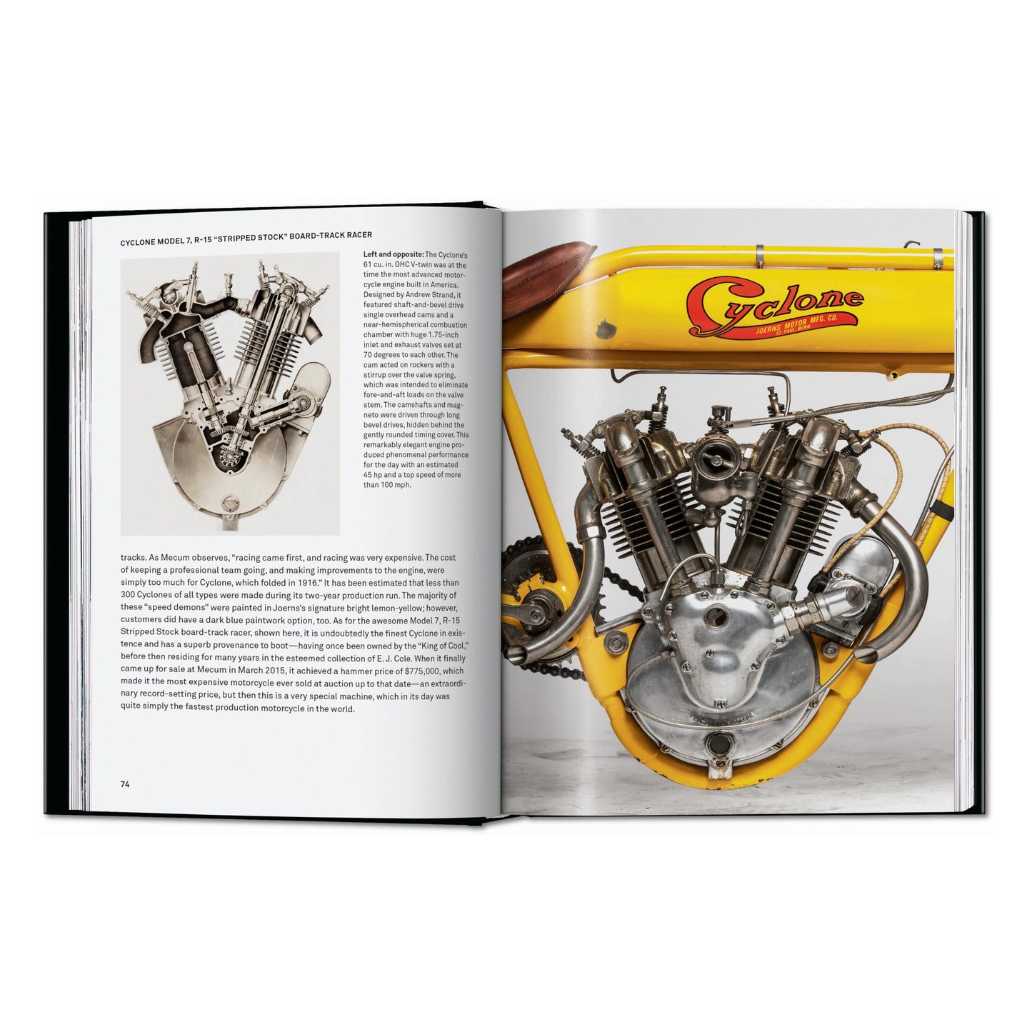 Motorcycles. 45th Ed. (English) Book