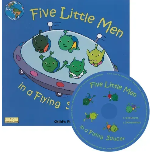 Five Little Men in a Flying Saucer [With CD (Audio)]