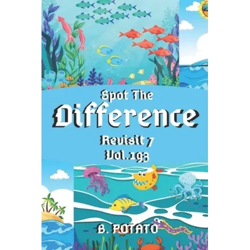 Spot the Difference Revisit 7 Vol.193: Children's Activities Book for Kids Age 3-8, Kids, Boys and Girls