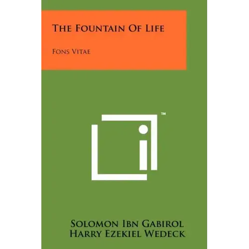 The Fountain Of Life: Fons Vitae