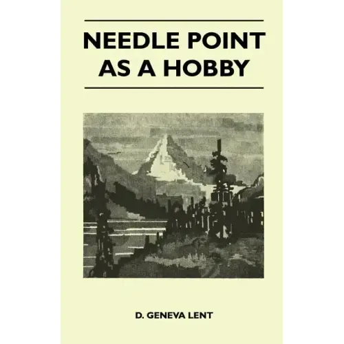Needle Point as a Hobby