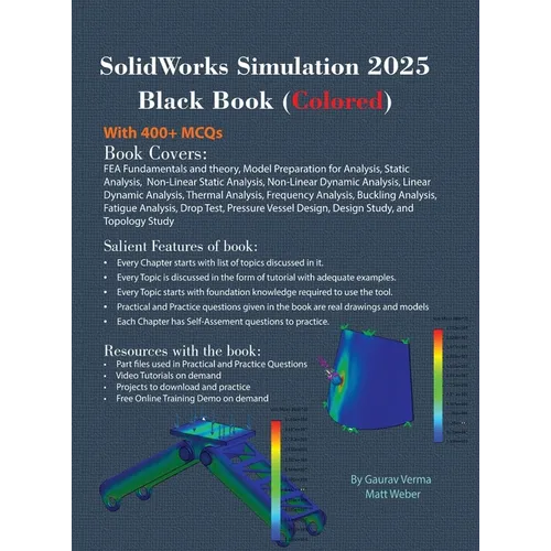 SolidWorks Simulation 2025 Black Book