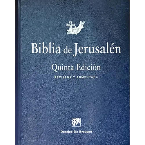 Biblia de Jerusalén 5th Edición: Totalmente Revisada Rústica