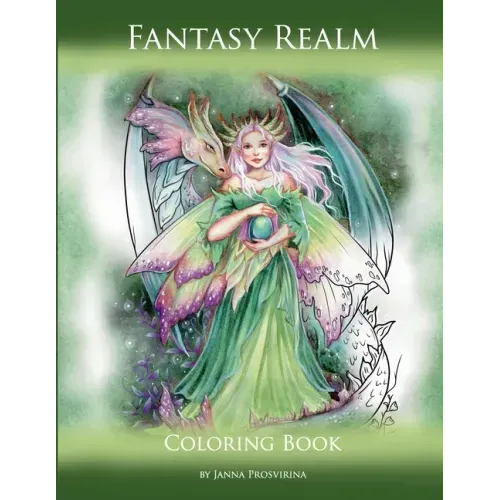 Fantasy Realm: Coloring Book
