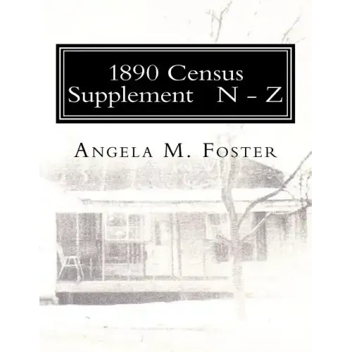 1890 Census Supplement N - Z