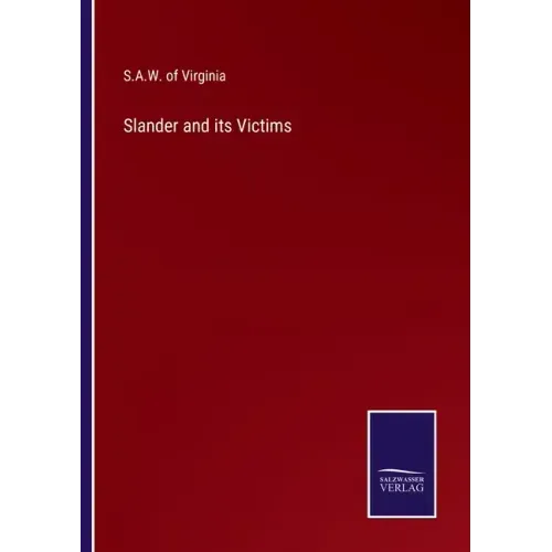 Slander and its Victims