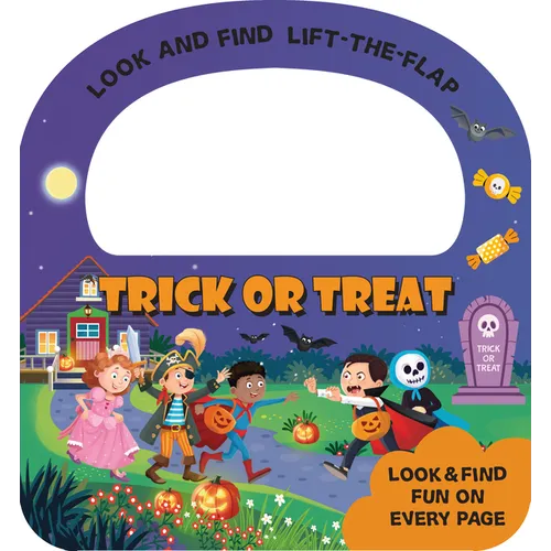 Trick or Treat Halloween Look and Find Lift-The-Flap