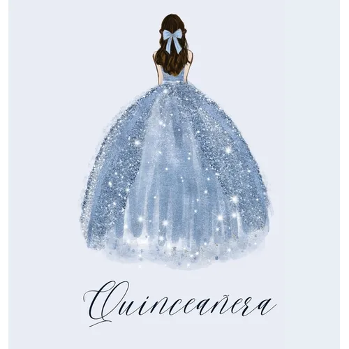 Quinceañera guest book, Mis Quince Anos Guest book, birthday party guest book to sign