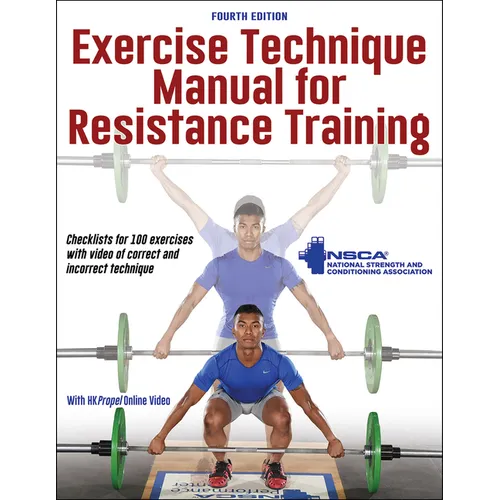Exercise Technique Manual for Resistance Training