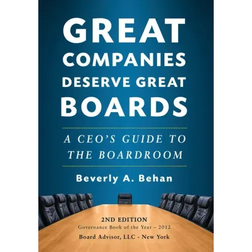 Great Companies Deserve Great Boards