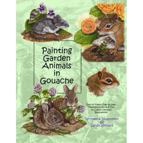 Painting Garden Animals in Gouache