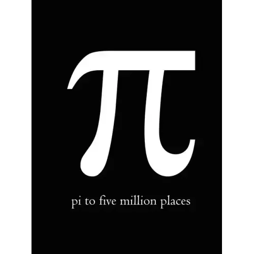 Pi to Five Million Places