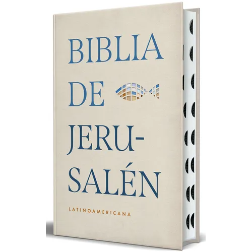 Biblia Católica Biblia de Jerusalén Latinoamericana, Tapa Dura Edición Clásica Marrón Arena Con Índice / Jerusalem Bible - Latin American Edition Hc S