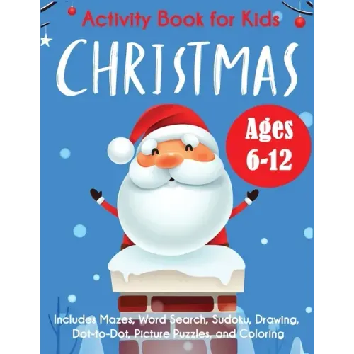 Christmas Activity Book for Kids