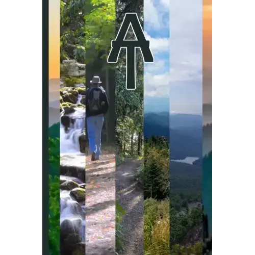 Appalachian Trail Hiker Diary: Log day-by-day itinerary of your adventurous thru-hike of ridge-crests and valleys, of this iconic scenic journey.