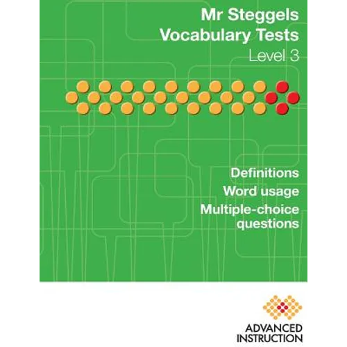 Mr Steggels Vocabulary Tests Level 3