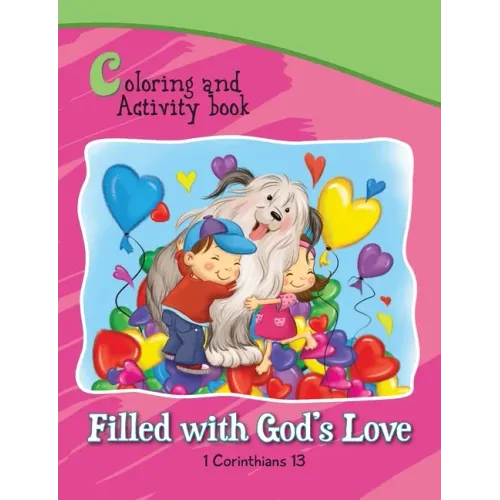 1 Corinthians 13 Coloring and Activity Book Book: Filled with God's Love