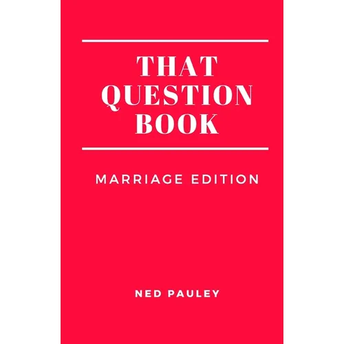 That Question Book: Marriage Edition